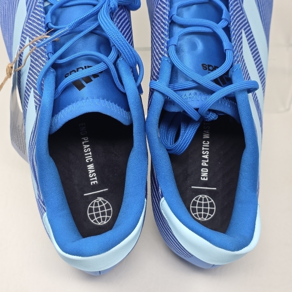 Adidas The Road Cycling Shoes Mens 10.5 Blue Gravel Indoor Training  GY6829 New - Picture 10 of 12